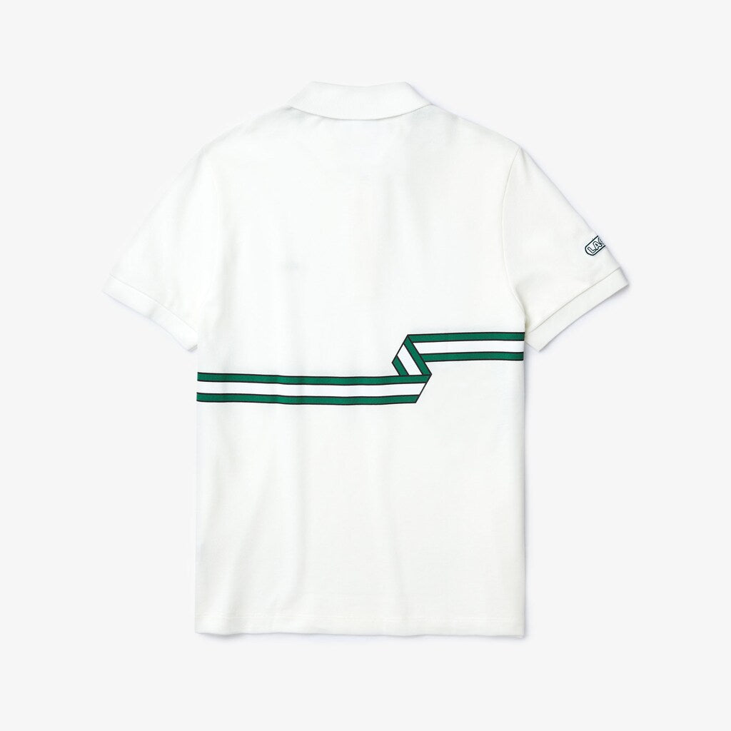 Stripe Print Polo Shirt | Lacoste Mens