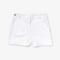 Wo  Made in France Contrast Stitching Shorts | Lacoste Womens