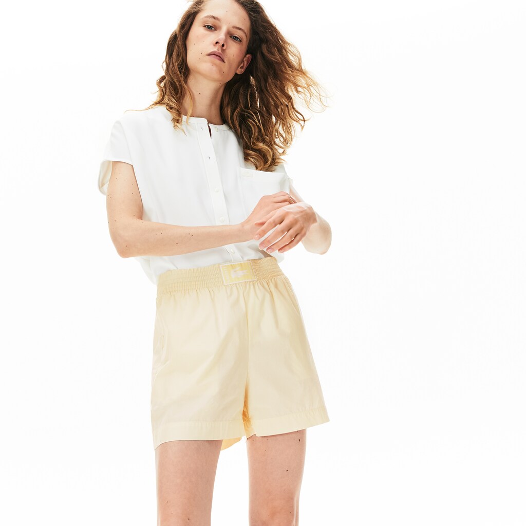 Wo  Light Cotton Poplin Shorts | Lacoste Womens