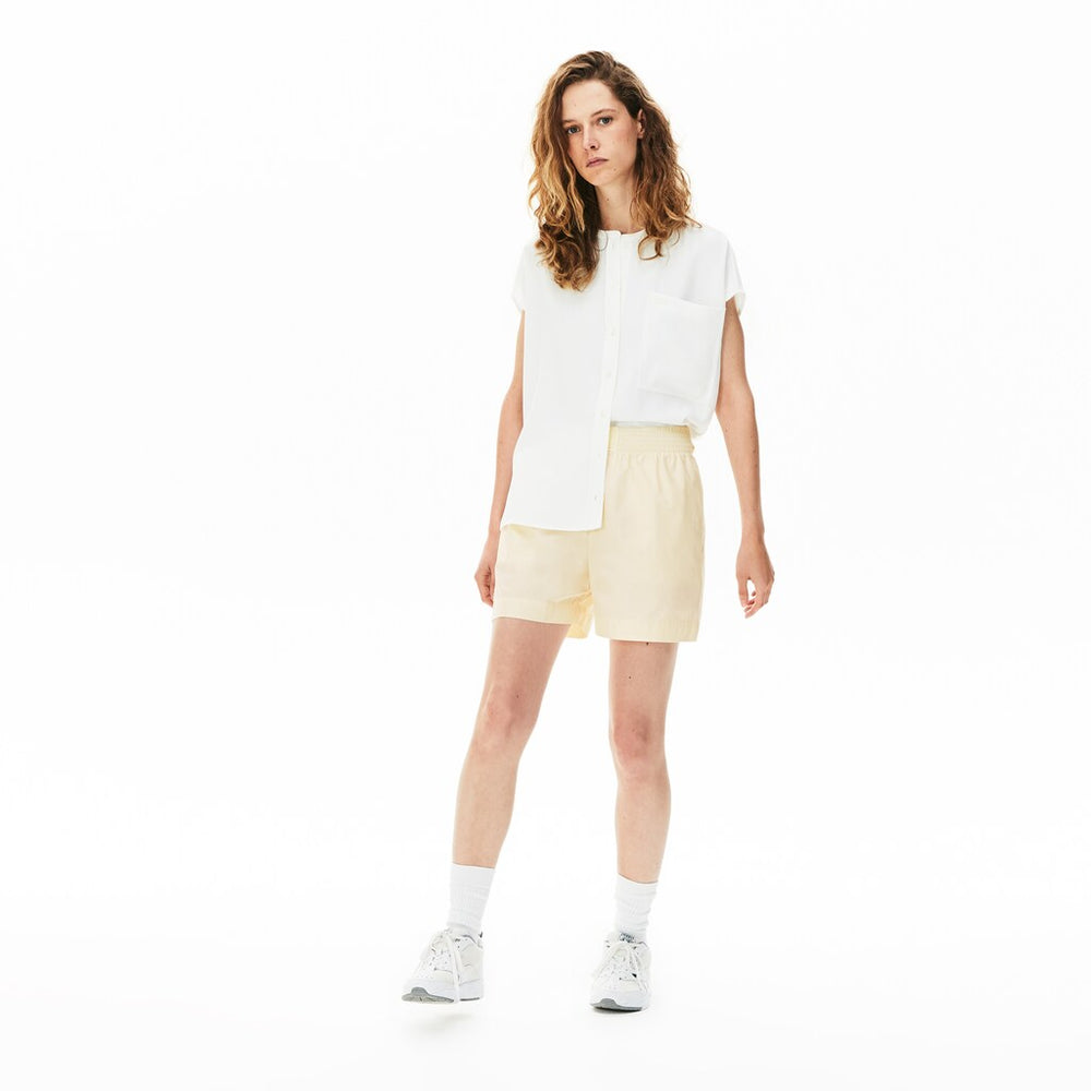 Wo  Light Cotton Poplin Shorts | Lacoste Womens