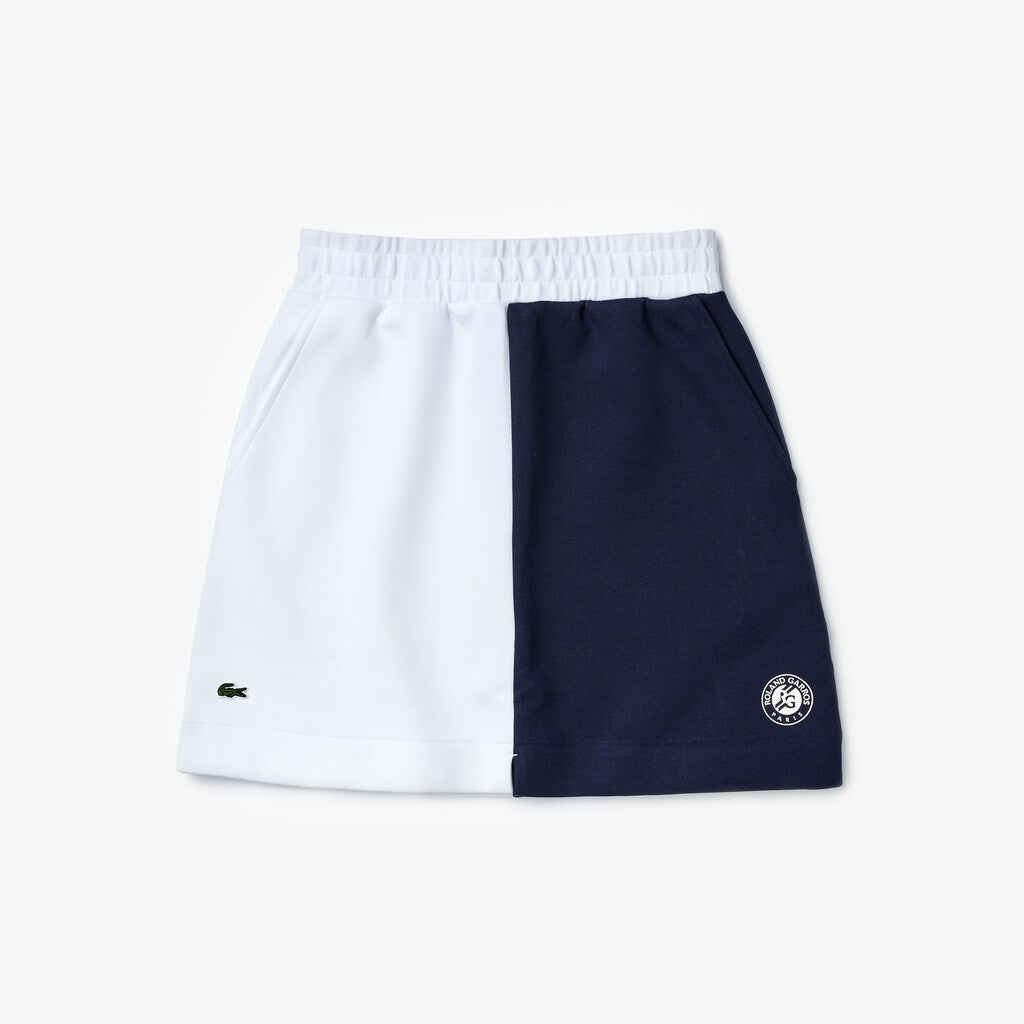 Wo  SPORT Roland Garros Color-Block Skirt | Lacoste Womens
