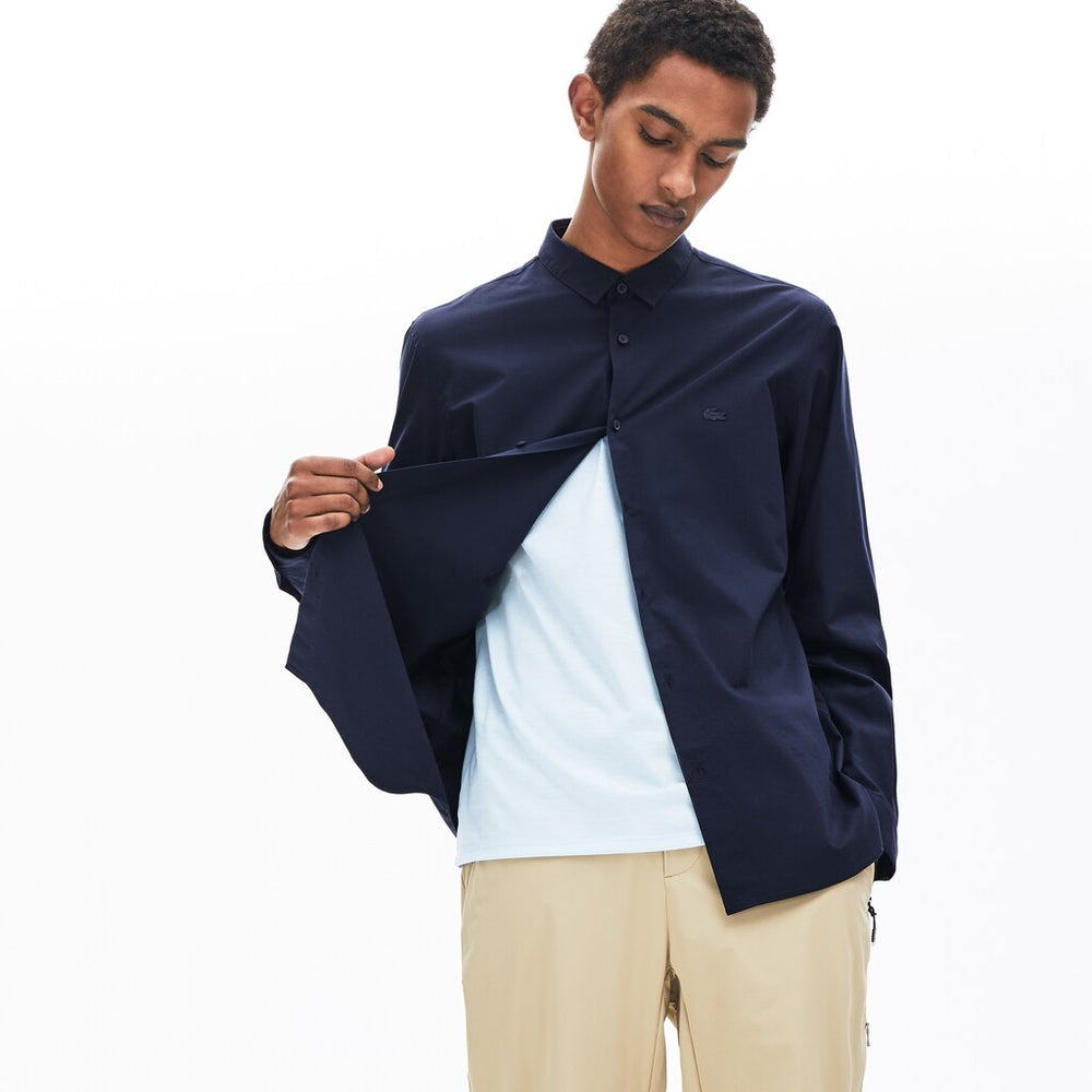 Motion Breathable Stretch Cotton Shirt | Lacoste Mens