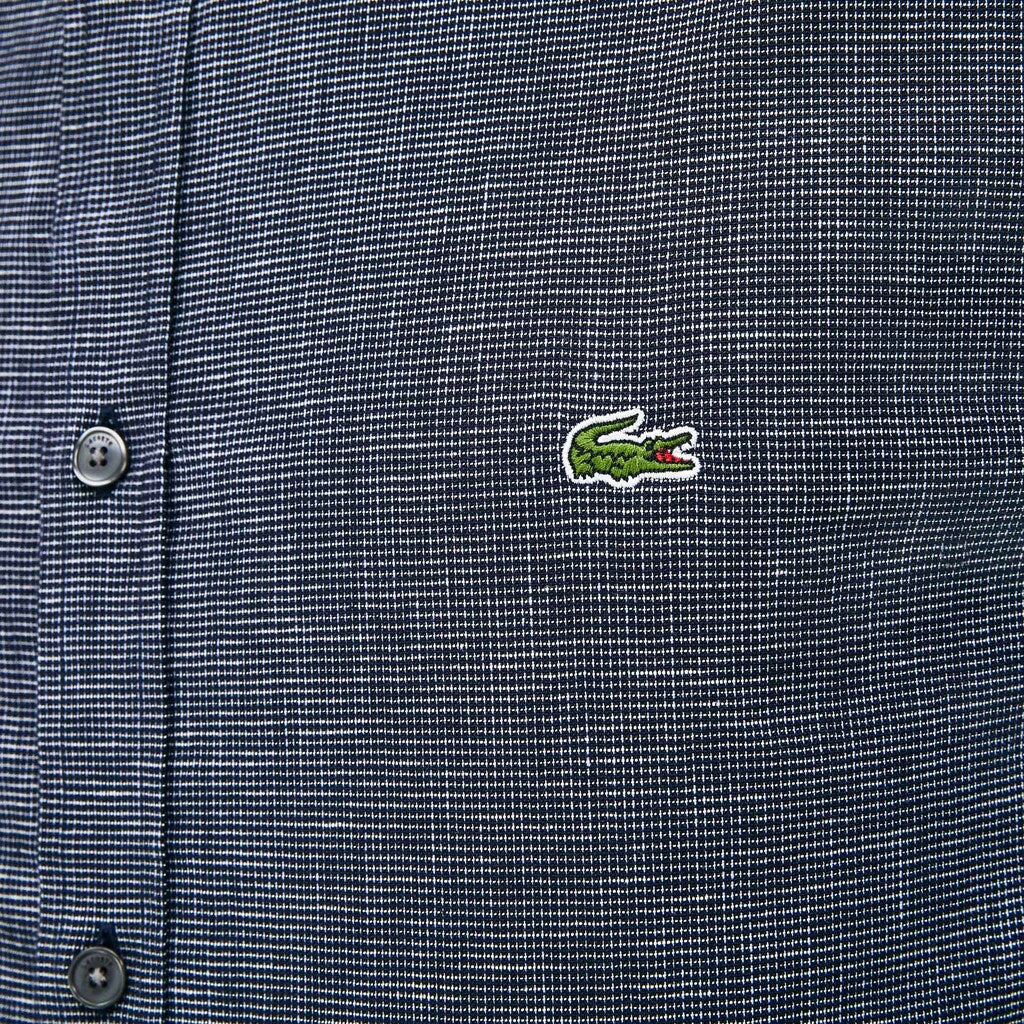 Checkered Cotton Shirt | Lacoste Mens
