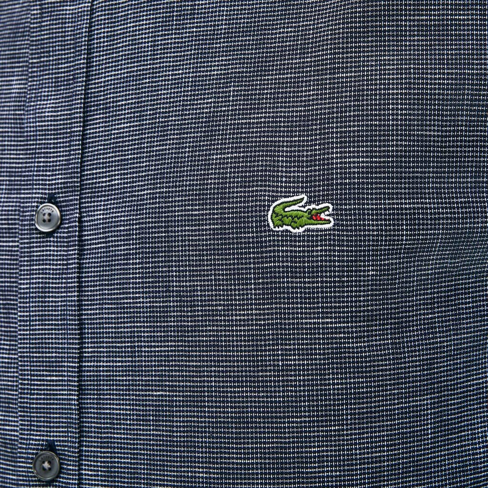 Checkered Cotton Shirt | Lacoste Mens
