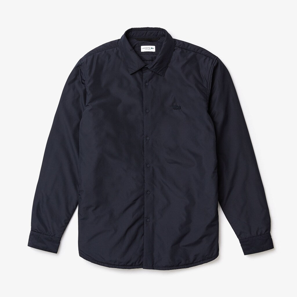 Padded Solid Overshirt | Lacoste Mens