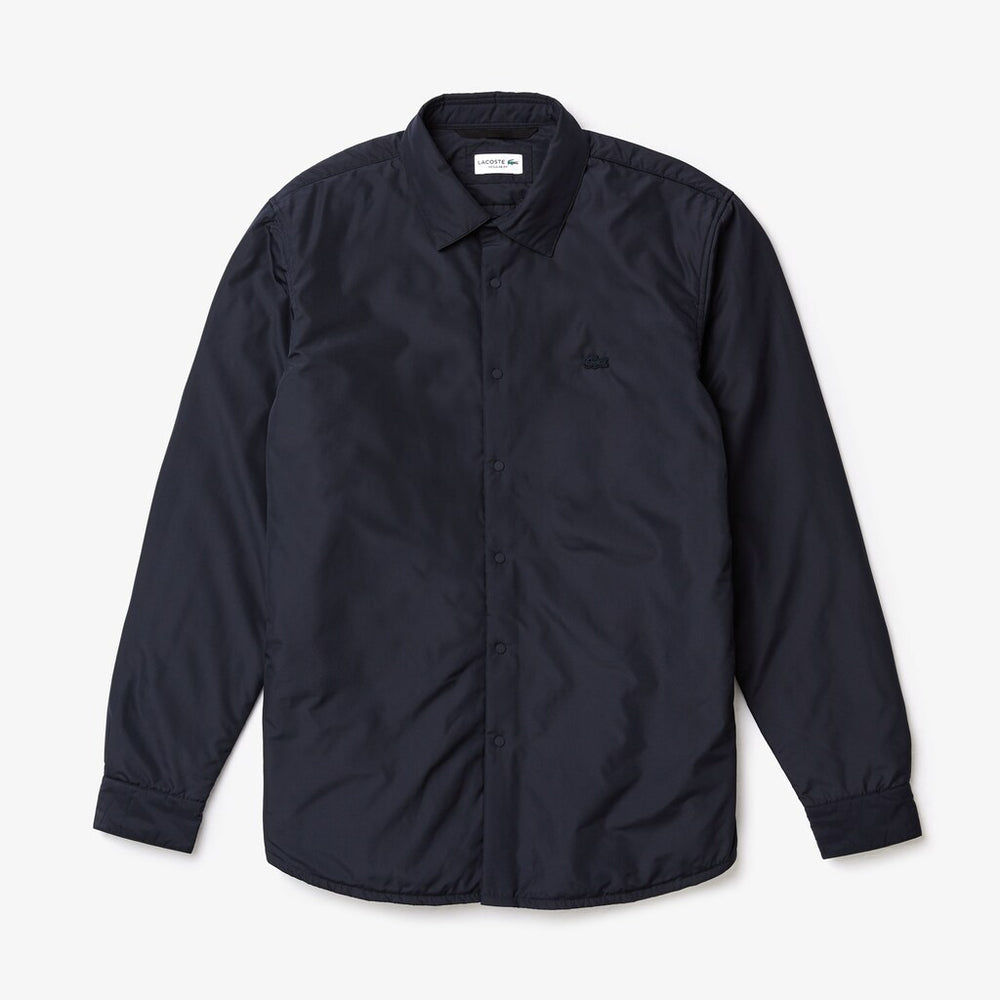 Padded Solid Overshirt | Lacoste Mens