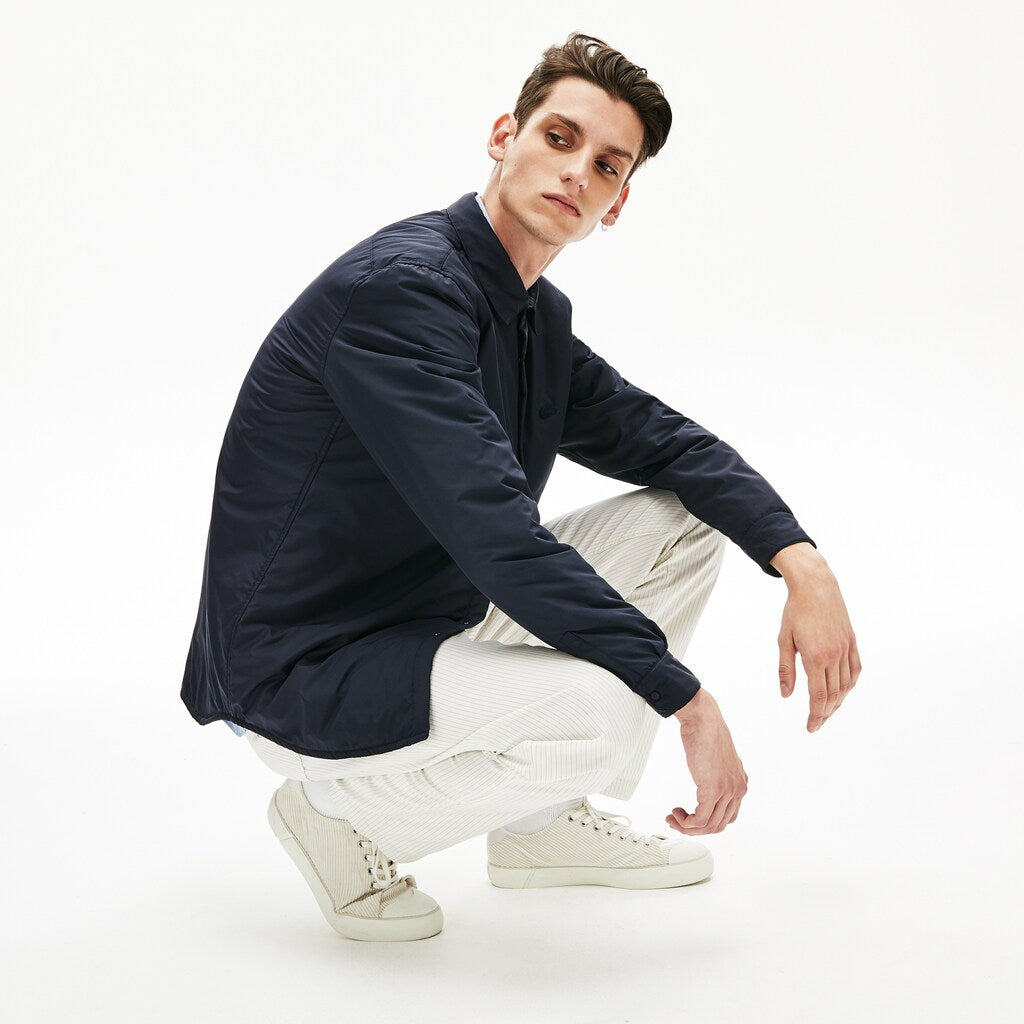 Padded Solid Overshirt | Lacoste Mens