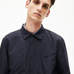 Padded Solid Overshirt | Lacoste Mens