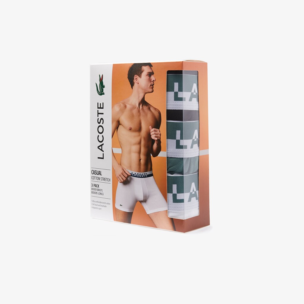 Pack of 3 Casual Boxers | Lacoste Mens