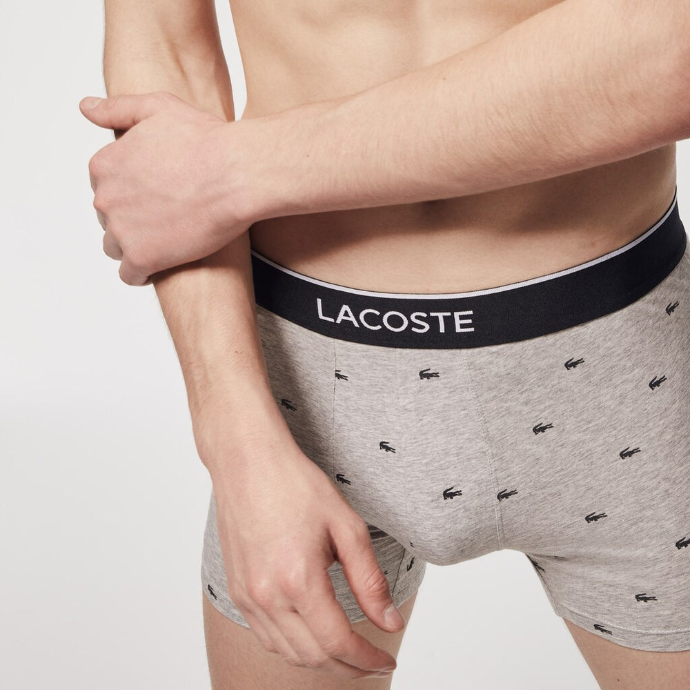 Pack of 3 Long Boxer Briefs | Lacoste Mens