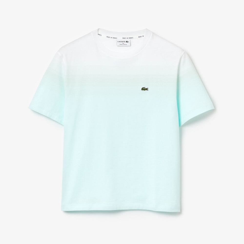 Wo  Made in France Crew Neck Organic Cotton T-shirt | Lacoste Womens