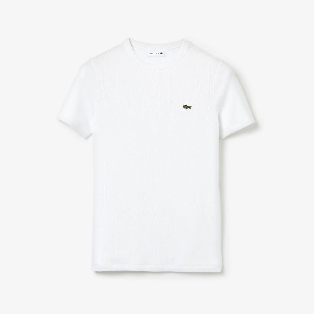 Wo  Soft Cotton Crewneck T-Shirt | Lacoste Womens
