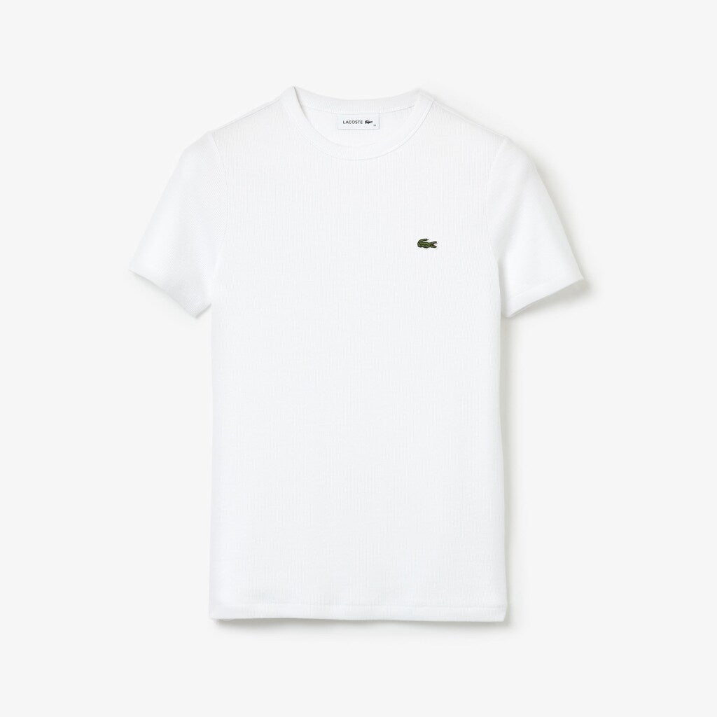 Wo  Soft Cotton Crewneck T-Shirt | Lacoste Womens