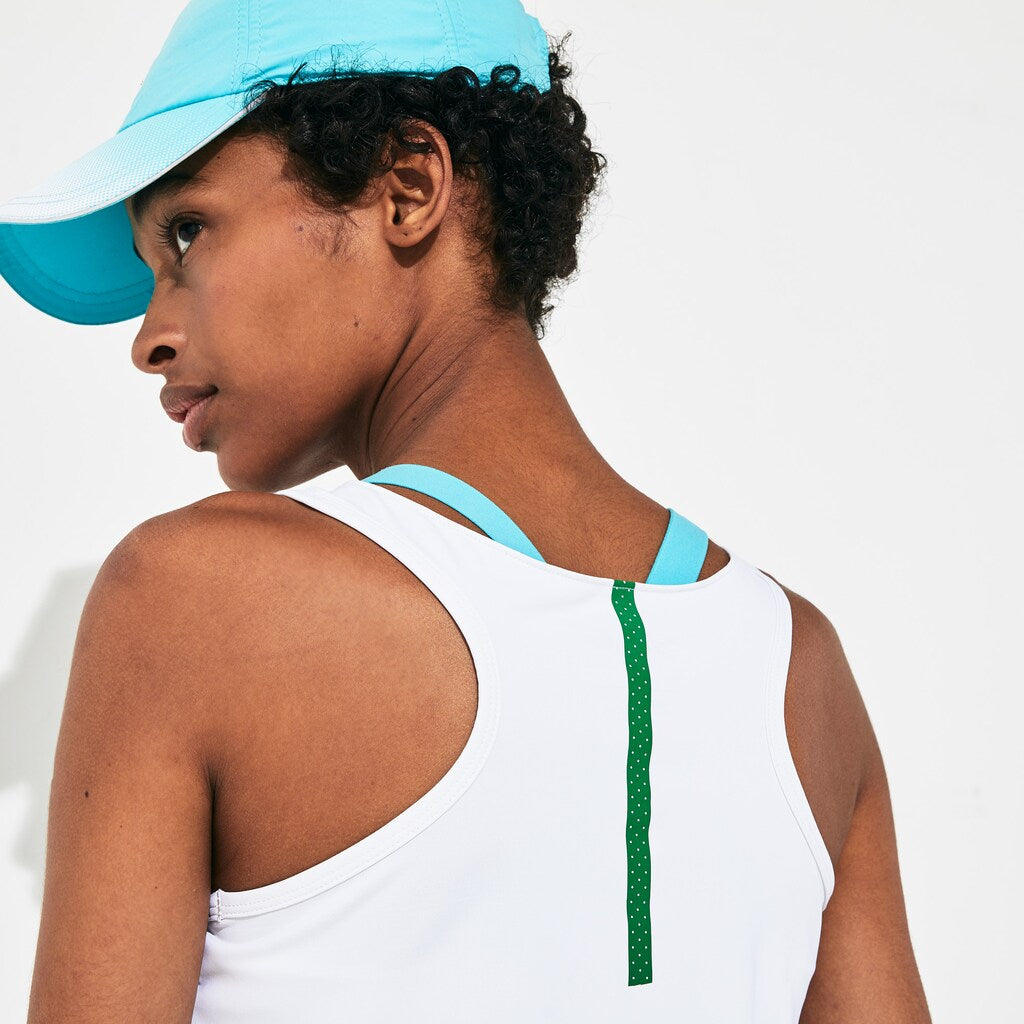 Wo  SPORT Roland Garros Performance Tank Top | Lacoste Womens