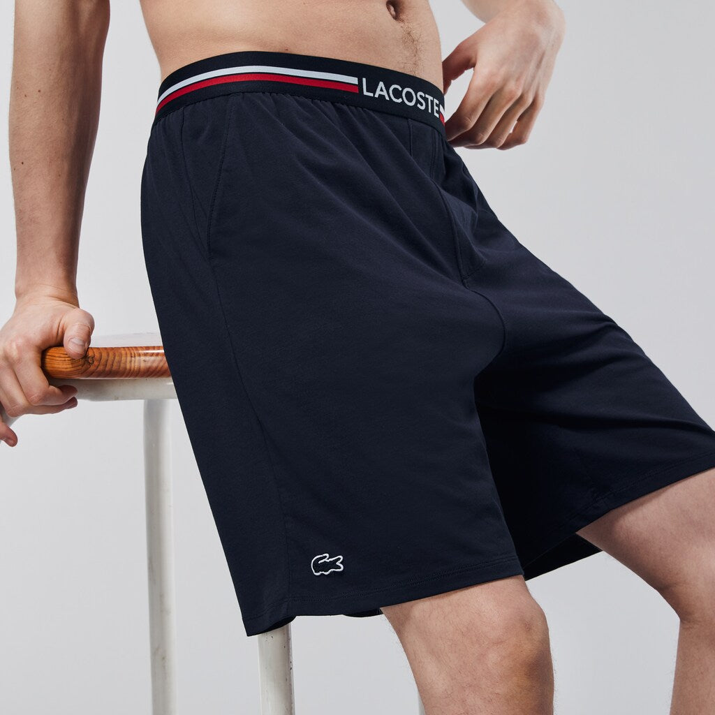 Striped-Waist Long Boxer Briefs | Lacoste Mens