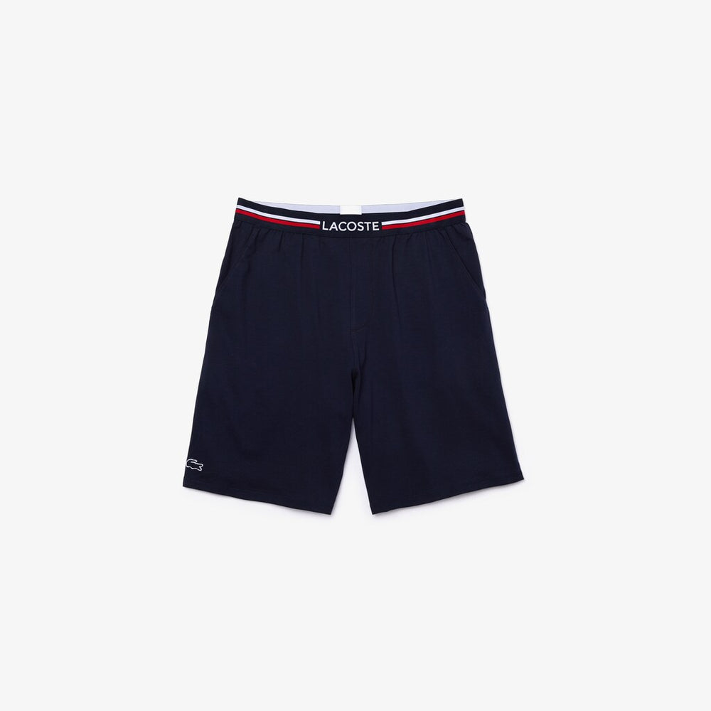 Striped-Waist Long Boxer Briefs | Lacoste Mens