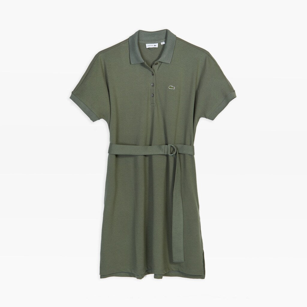 Wo  Kimono-Sleeved Wide Polo Dress | Lacoste Womens