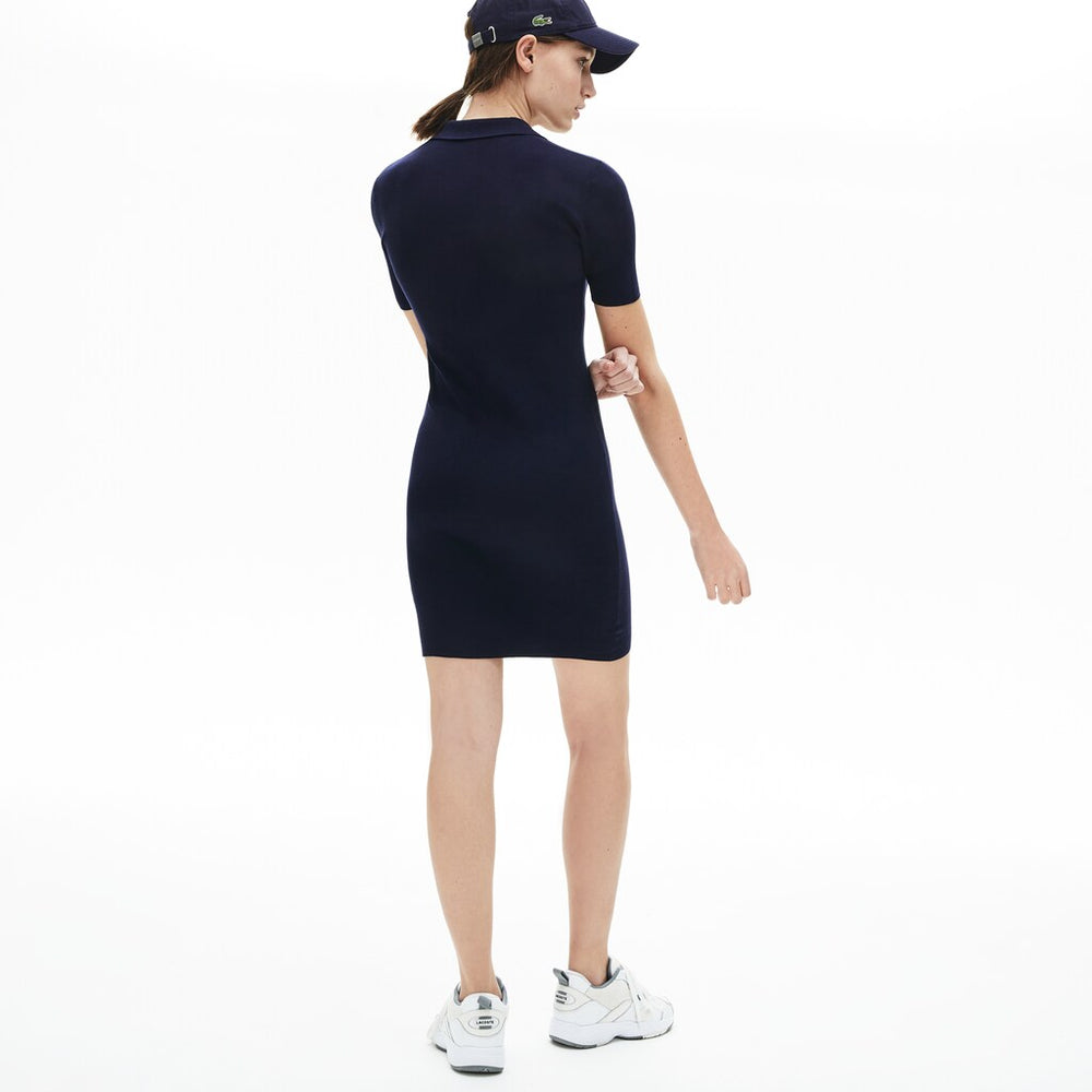 Wo  Knit Polo Dress | Lacoste Womens