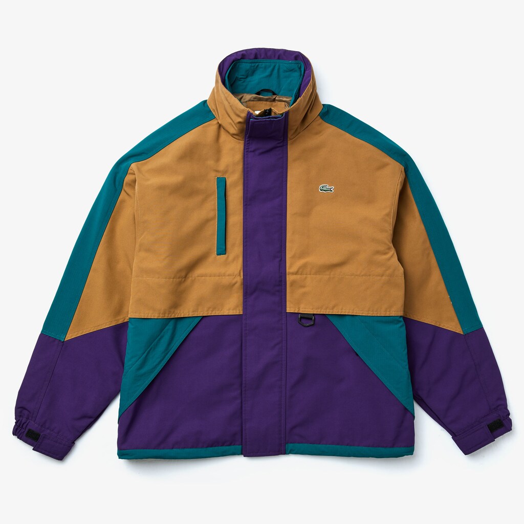 LIVE Color-Block Parka | Lacoste Mens