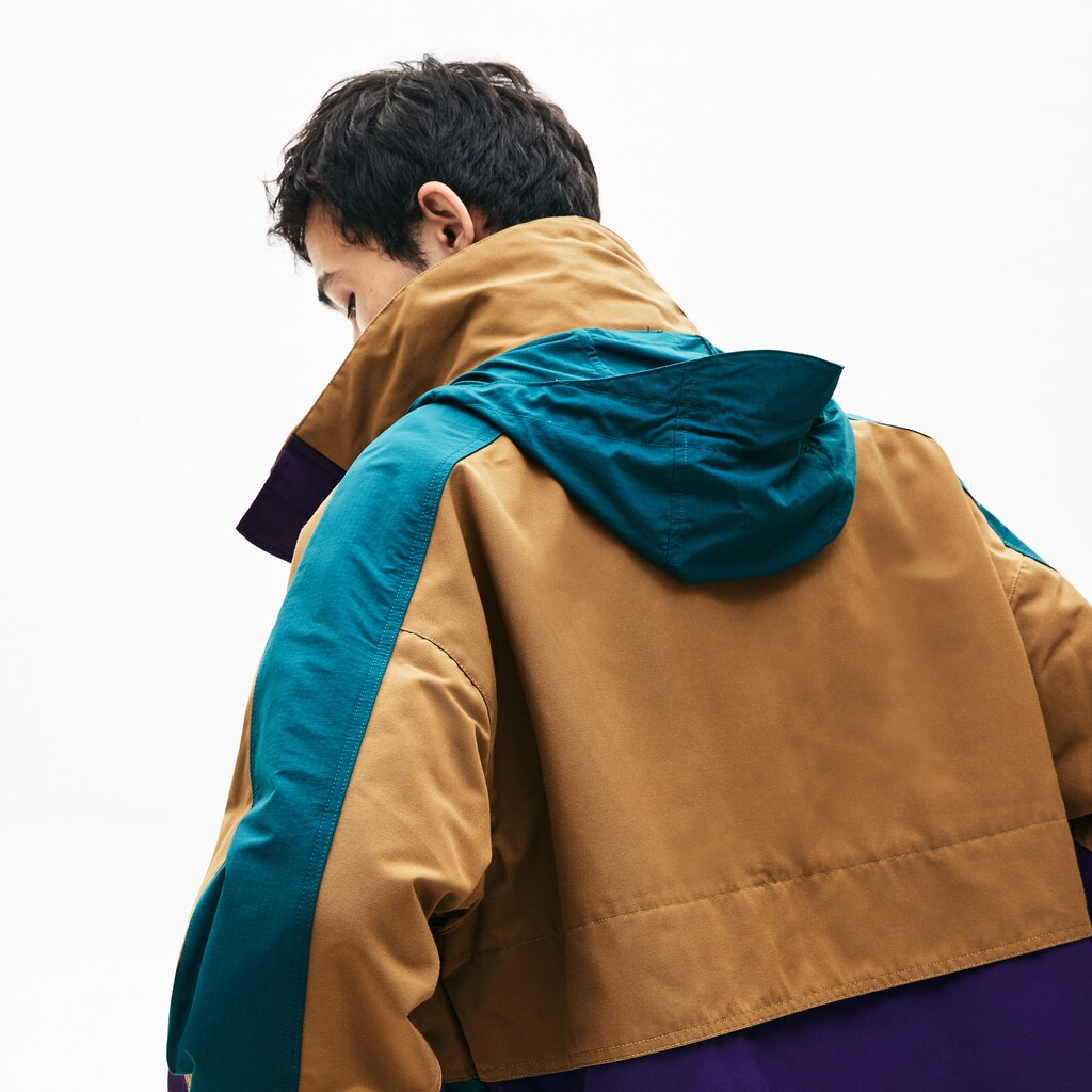 LIVE Color-Block Parka | Lacoste Mens