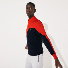 SPORT Breathable Knit Crew Neck Golf Sweater | Lacoste Mens