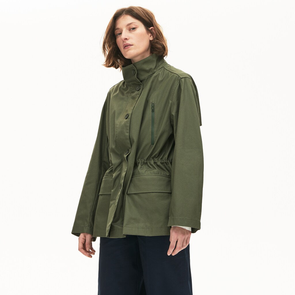 Wo  Flared Water-Resistant Parka | Lacoste Womens