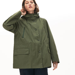 Wo  Flared Water-Resistant Parka | Lacoste Womens
