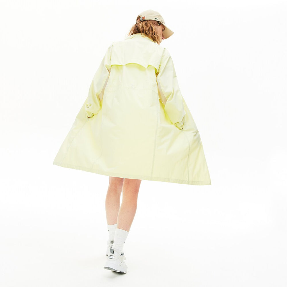 Wo  Water-Resistant Long Nylon Parka | Lacoste Womens