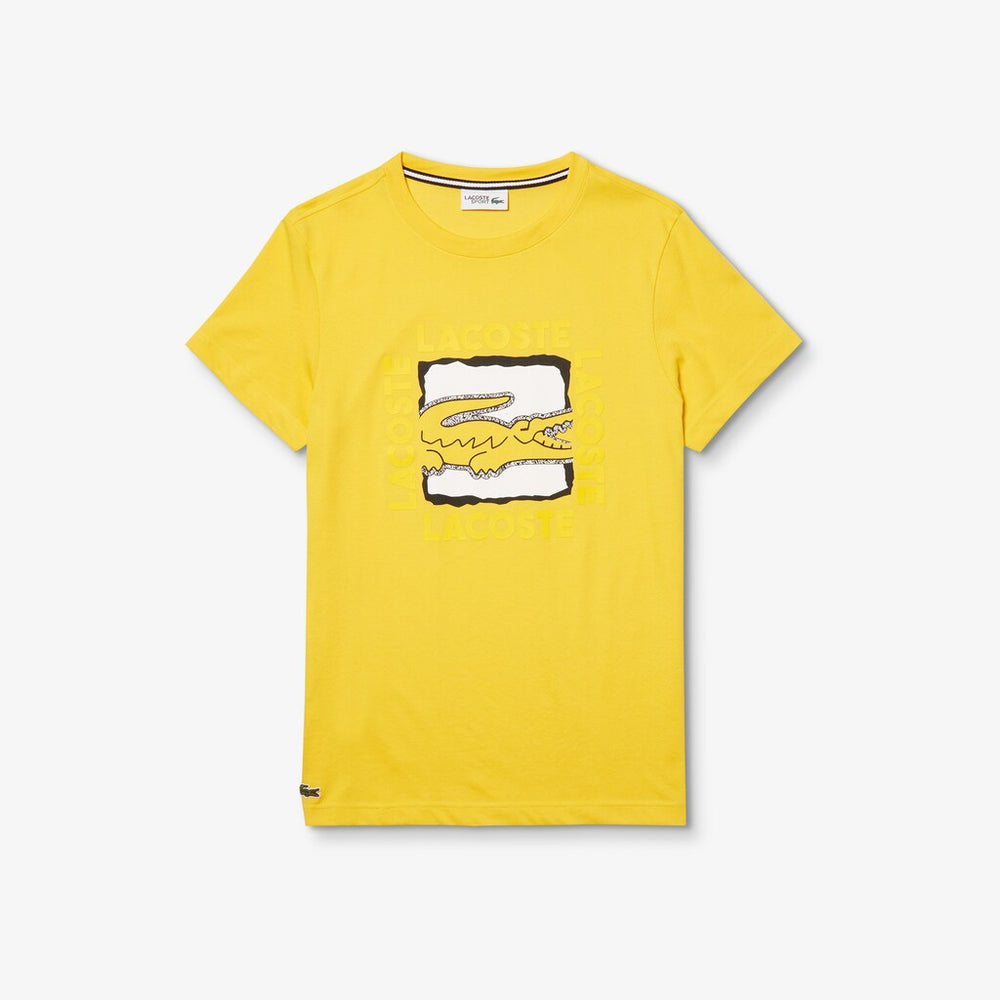 SPORT Ultra-Dry Graphic Tee | Lacoste Mens