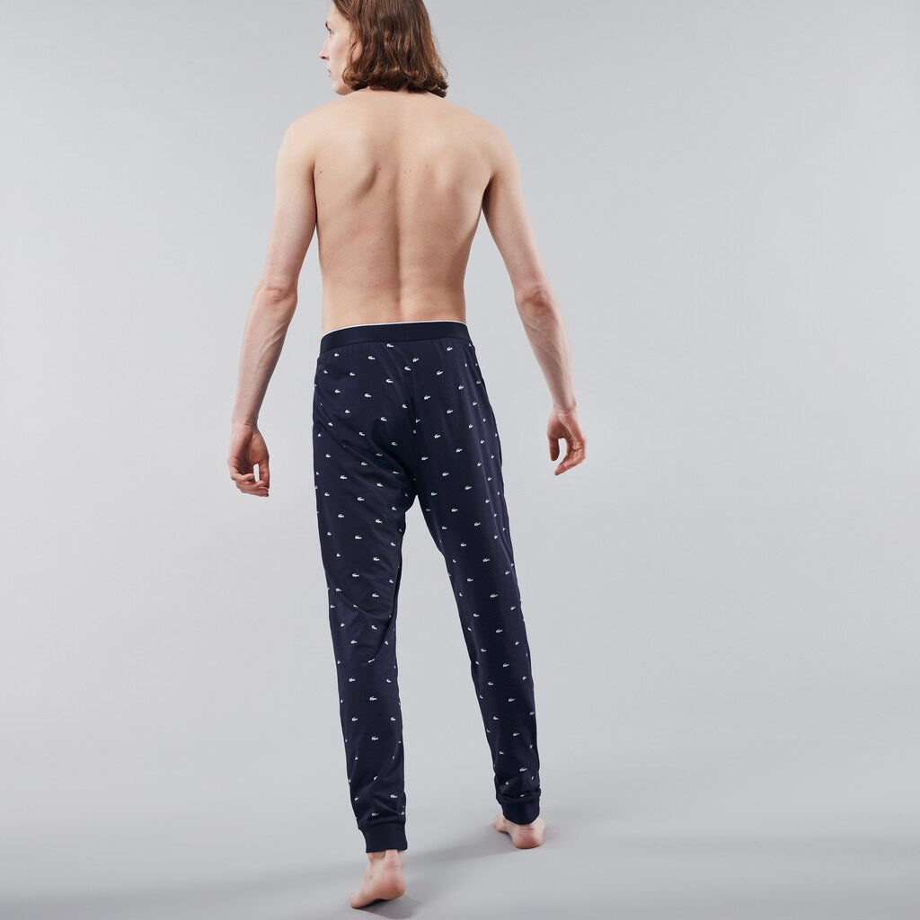 Printed Jersey Pyjama Trousers | Lacoste Mens