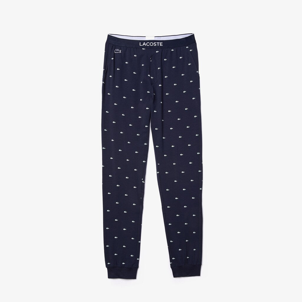 Printed Jersey Pyjama Trousers | Lacoste Mens