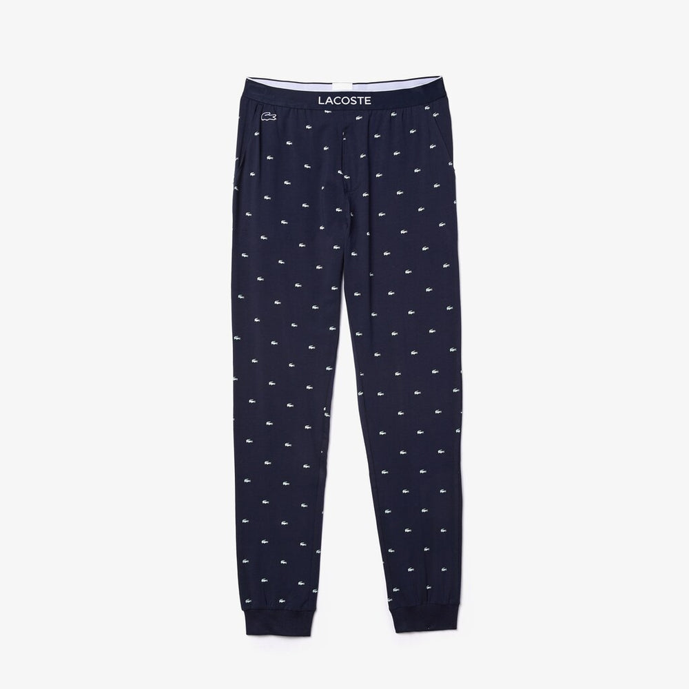 Printed Jersey Pyjama Trousers | Lacoste Mens