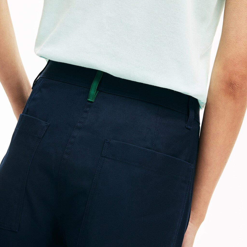 Wo  Relaxed Fit Cotton Chinos | Lacoste Womens