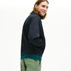 Lightweight Cotton Zip Harrington Jacket | Lacoste Mens