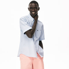 Short-Sleeved Lightweight Cotton Shirt | Lacoste Mens