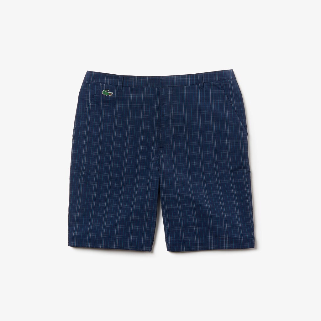 SPORT Checked Stretch Golf Bermudas | Lacoste Mens