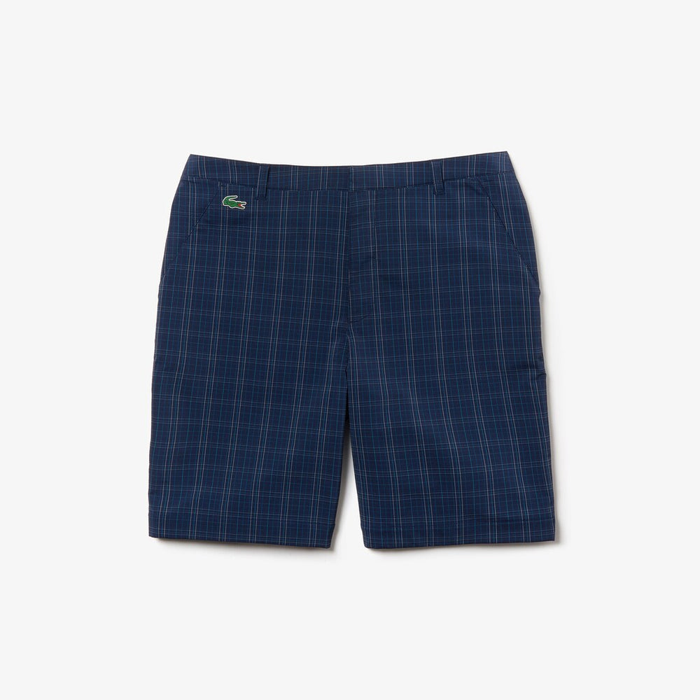 SPORT Checked Stretch Golf Bermudas | Lacoste Mens