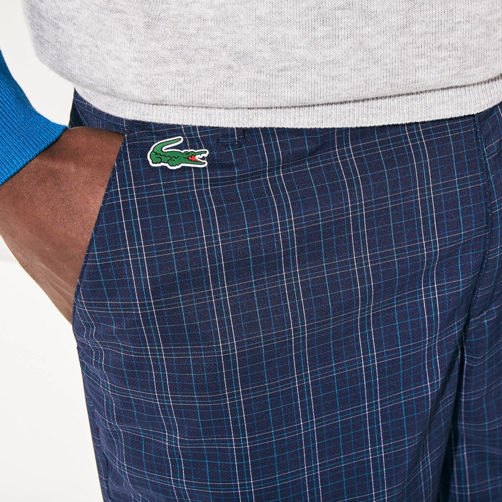 SPORT Checked Stretch Golf Bermudas | Lacoste Mens