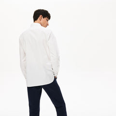 Soft Cotton Poplin Shirt | Lacoste Mens