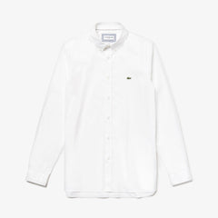Soft Cotton Poplin Shirt | Lacoste Mens