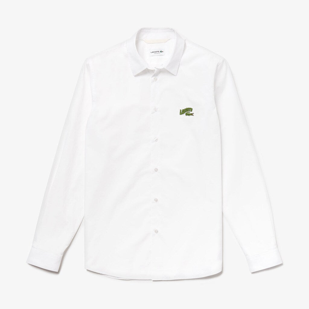 Regular Fit Badge Logo Shirt | Lacoste Mens
