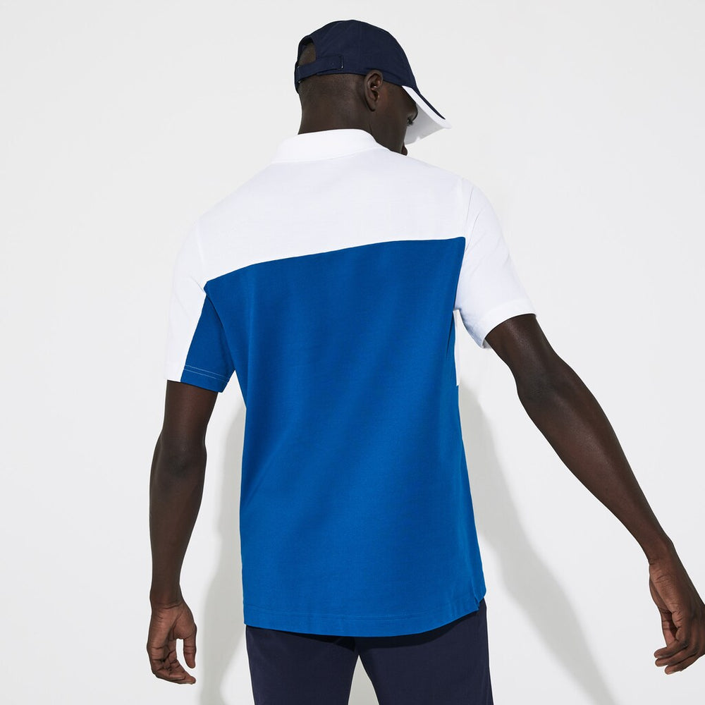 SPORT Two-Tone Breathable Piqué Golf Polo Shirt | Lacoste Mens
