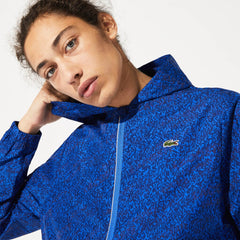 SPORT Hooded Print Zip Jacket | Lacoste Mens