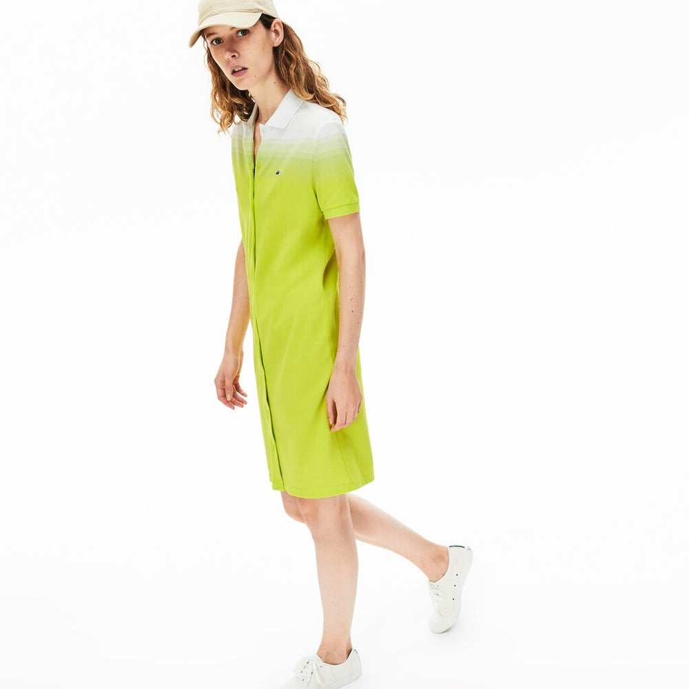 Wo  Made in France Cotton Piqué Polo Dress | Lacoste Womens