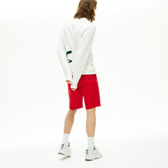 Slim Fit Stretch Gabardine Shorts | Lacoste Mens