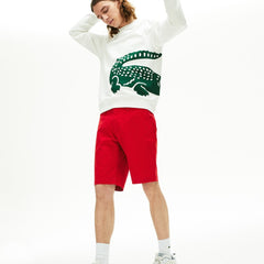 Slim Fit Stretch Gabardine Shorts | Lacoste Mens