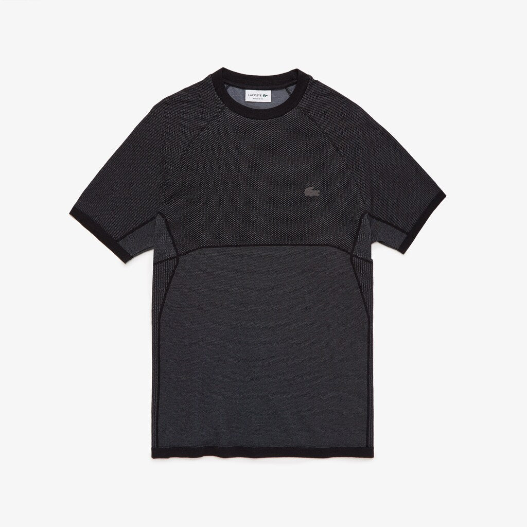 MOTION Regular Fit Jacquard T-shirt | Lacoste Mens