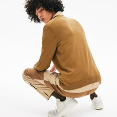 LIVE Cotton Crewneck Sweater | Lacoste Mens