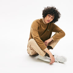LIVE Cotton Crewneck Sweater | Lacoste Mens