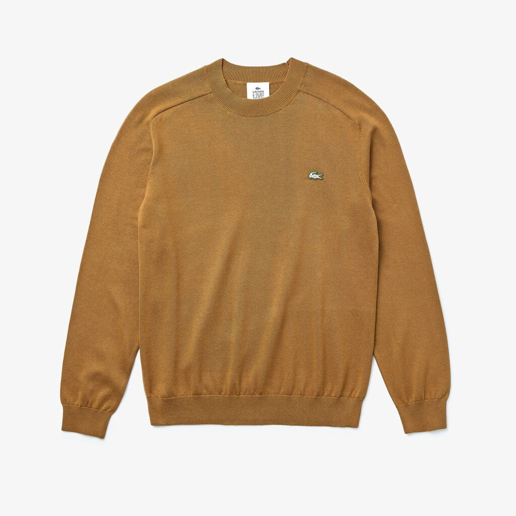 LIVE Cotton Crewneck Sweater | Lacoste Mens